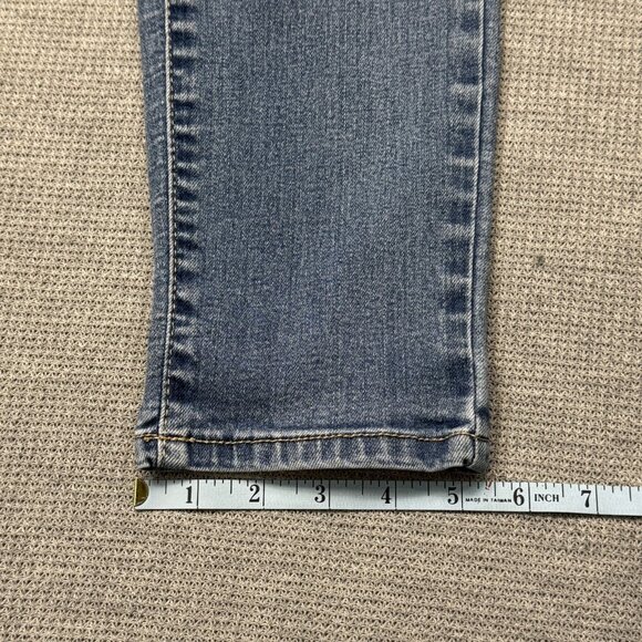 Juicy Couture Womens Blue Denim Skinny Leg Jegging Mid Rise Stretch Jeans Size 8 - Picture 12 of 12